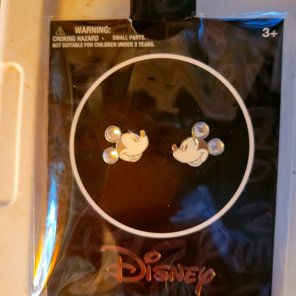 Mickey Mouse Pierced Earrings